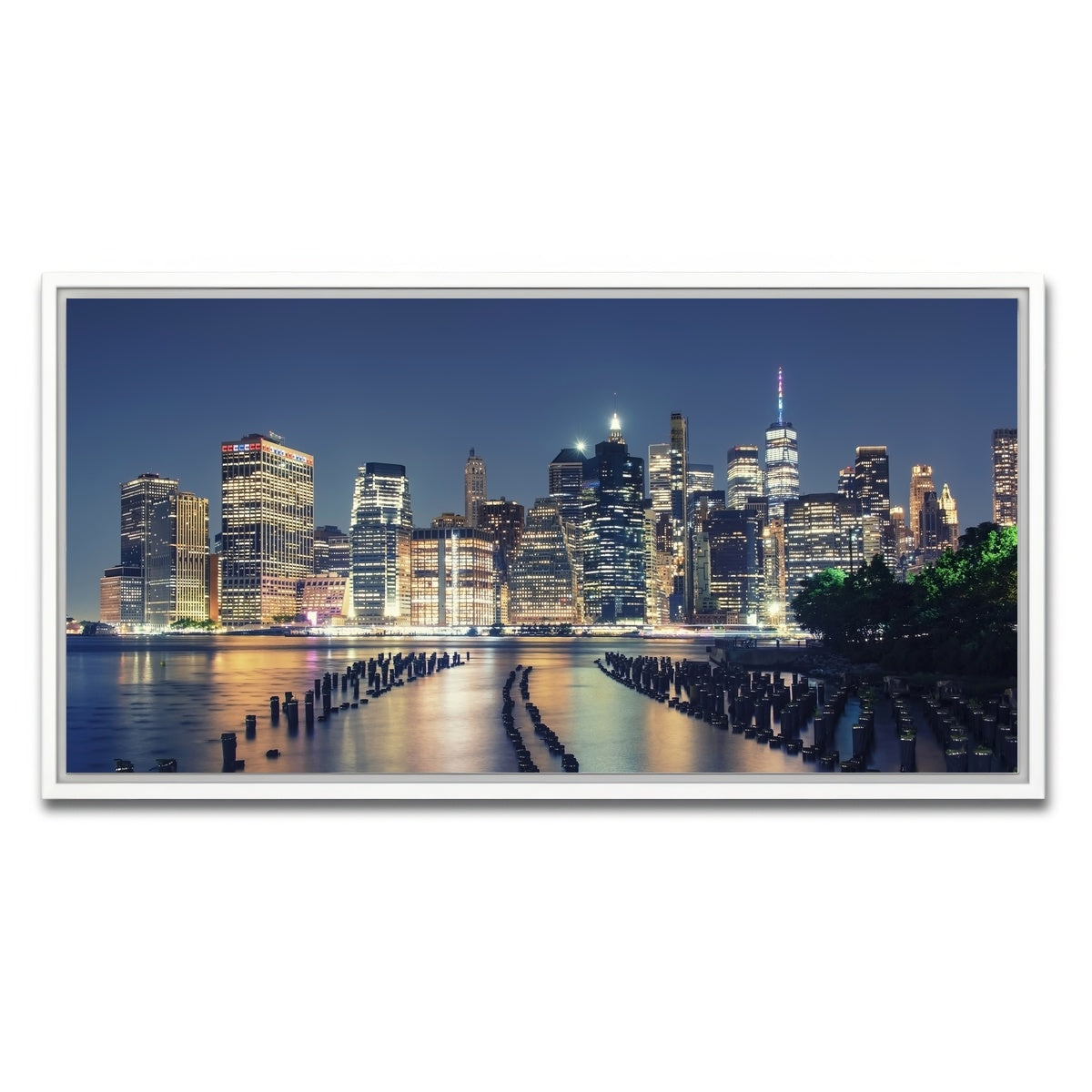 AUTO-MOCKUP WHITE | Pier One | 1 Piece | White Framed Canvas | group=2x1