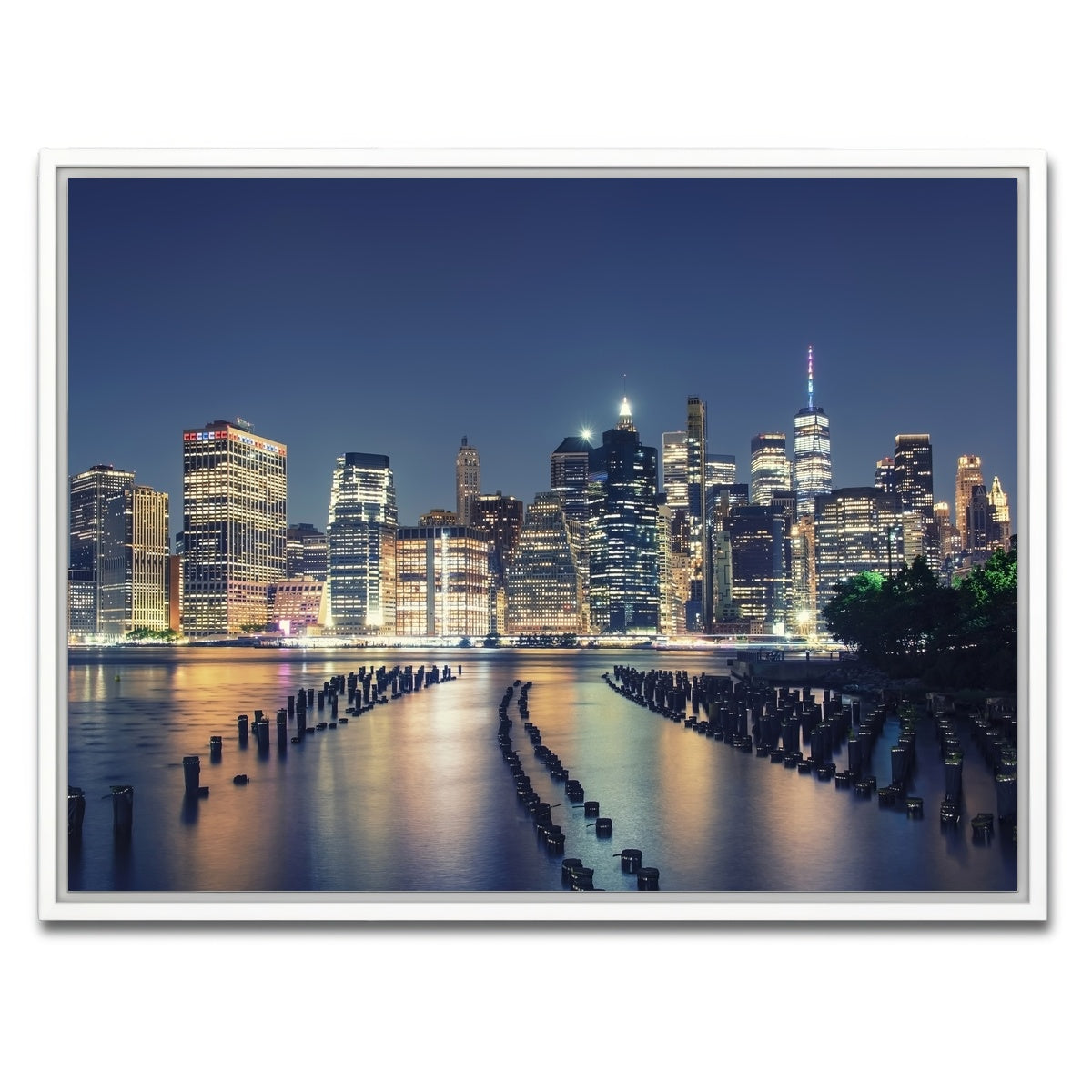 AUTO-MOCKUP WHITE | Pier One | 1 Piece | White Framed Canvas | group=4x3