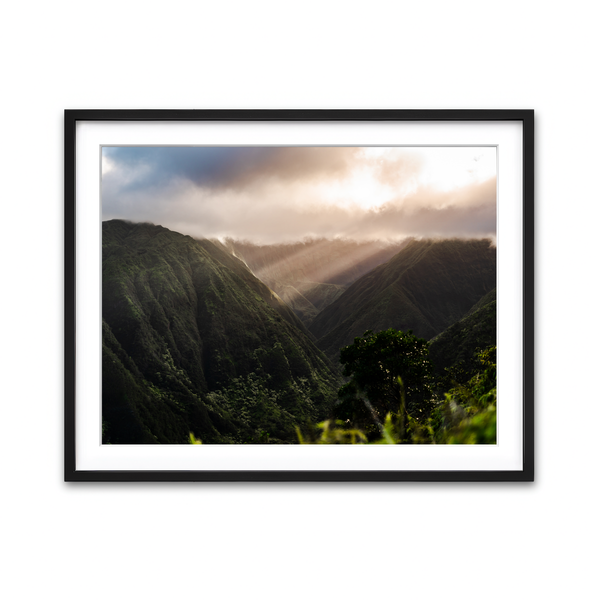 Framed Print 4x3 Black