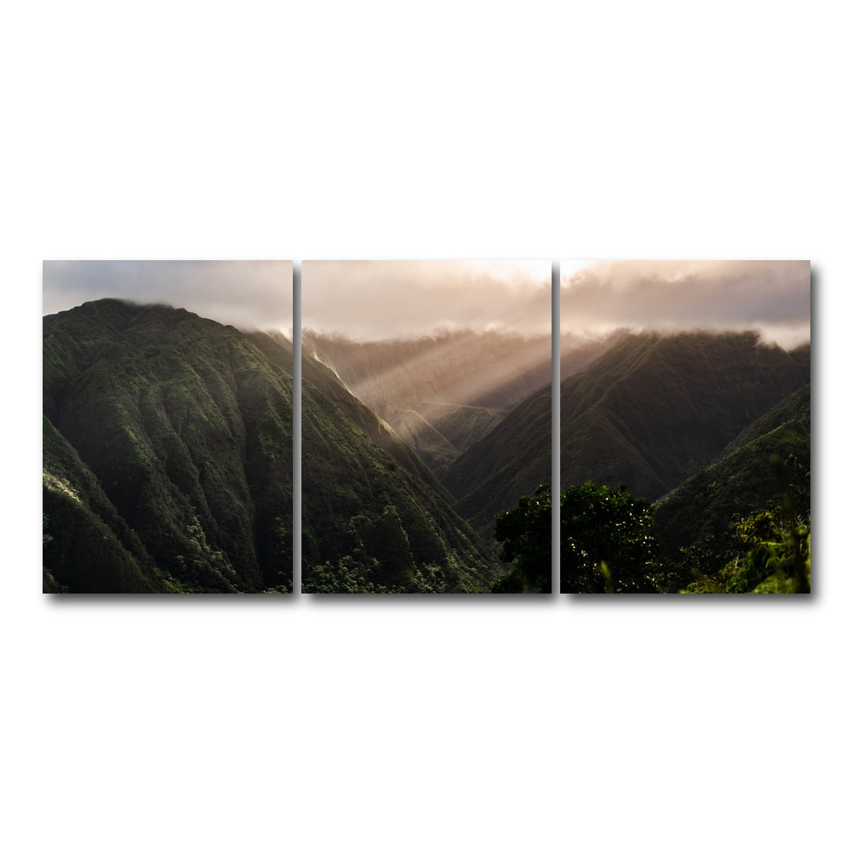 AUTO-MOCKUP WHITE | Piercing Light | 3 Piece | Gallery Wrap Canvas | group=18x24
