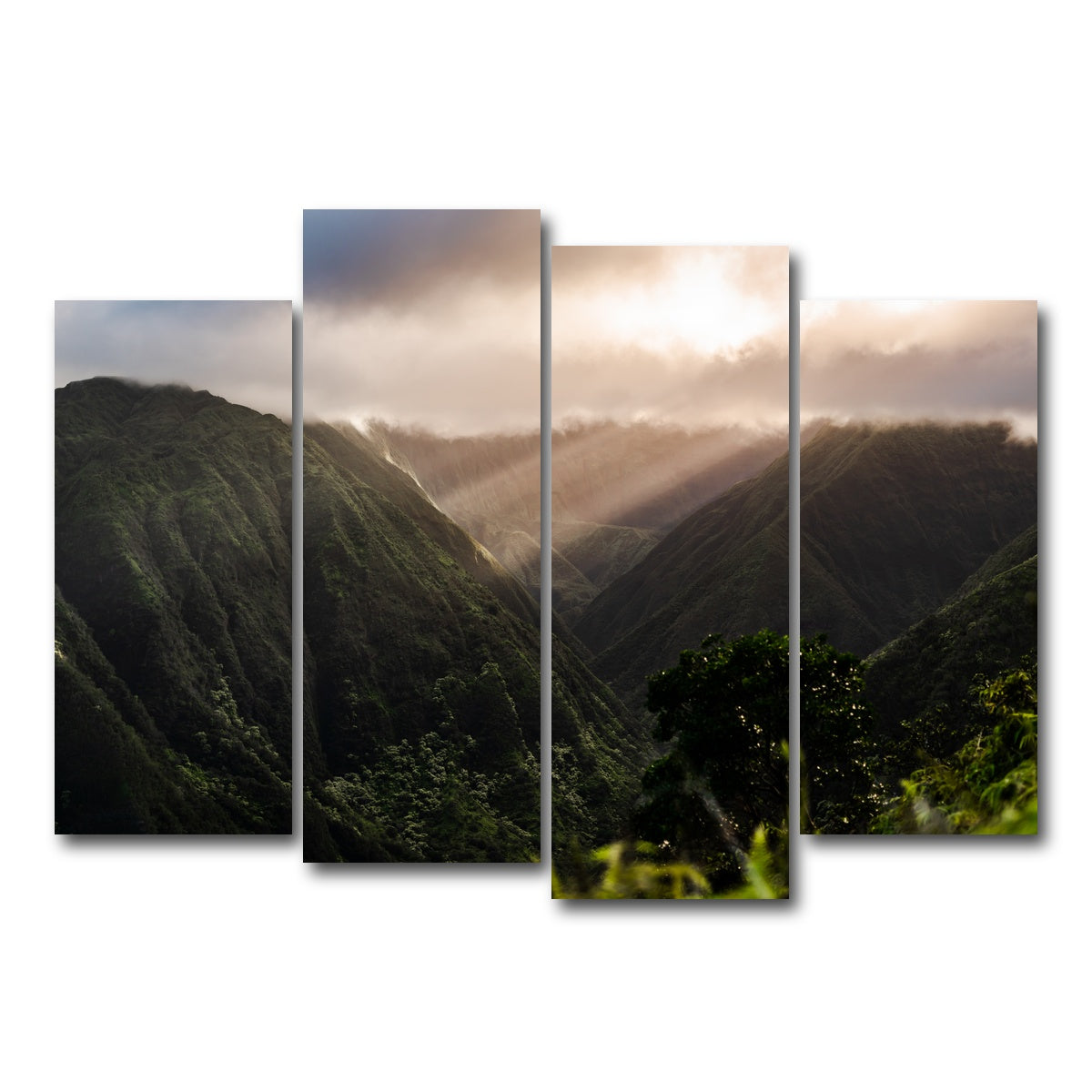 AUTO-MOCKUP WHITE | Piercing Light | 4 Piece | Gallery Wrap Canvas | group=4_normal