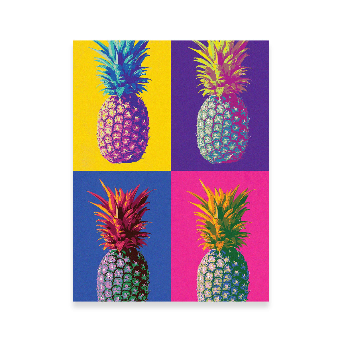 Pineapple Makes Me Happy Wall Art
