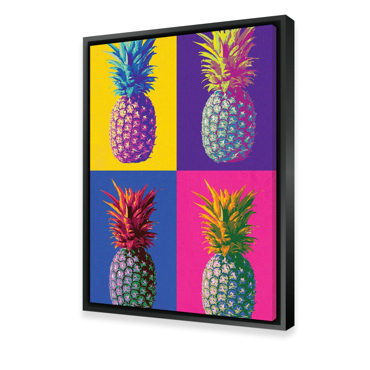 Pineapple Makes Me Happy Wall Art