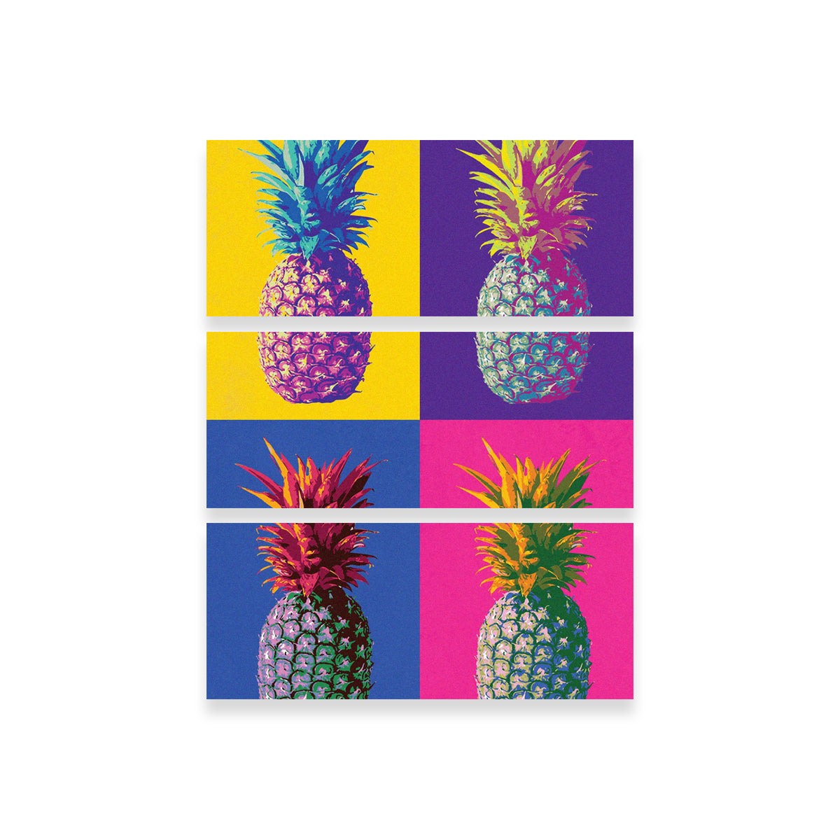 Pineapple Makes Me Happy Wall Art