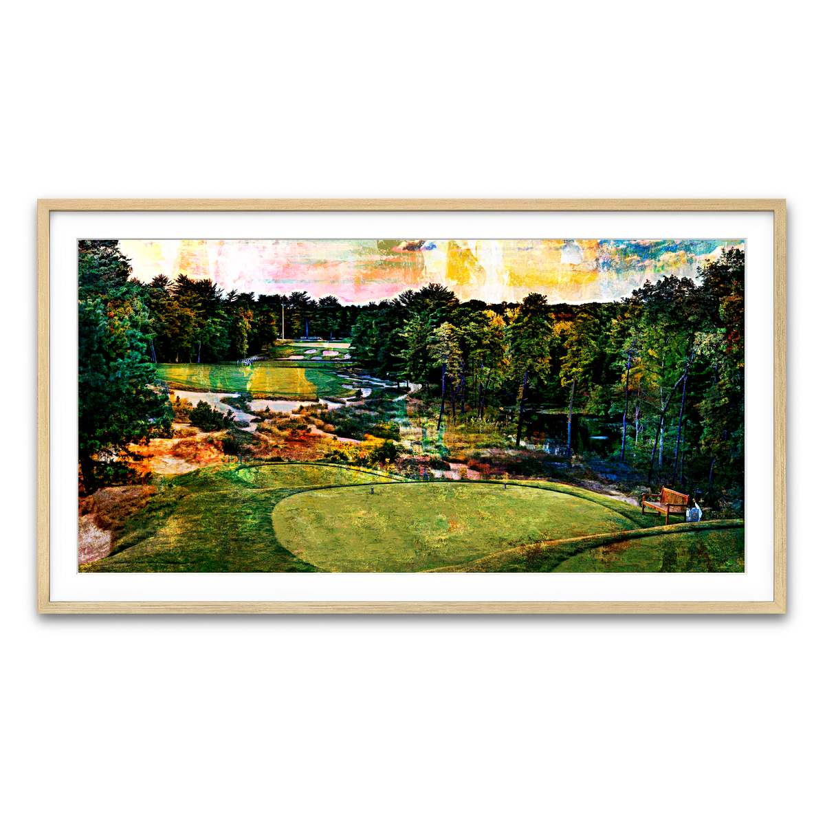 Framed Print 2x1 Natural