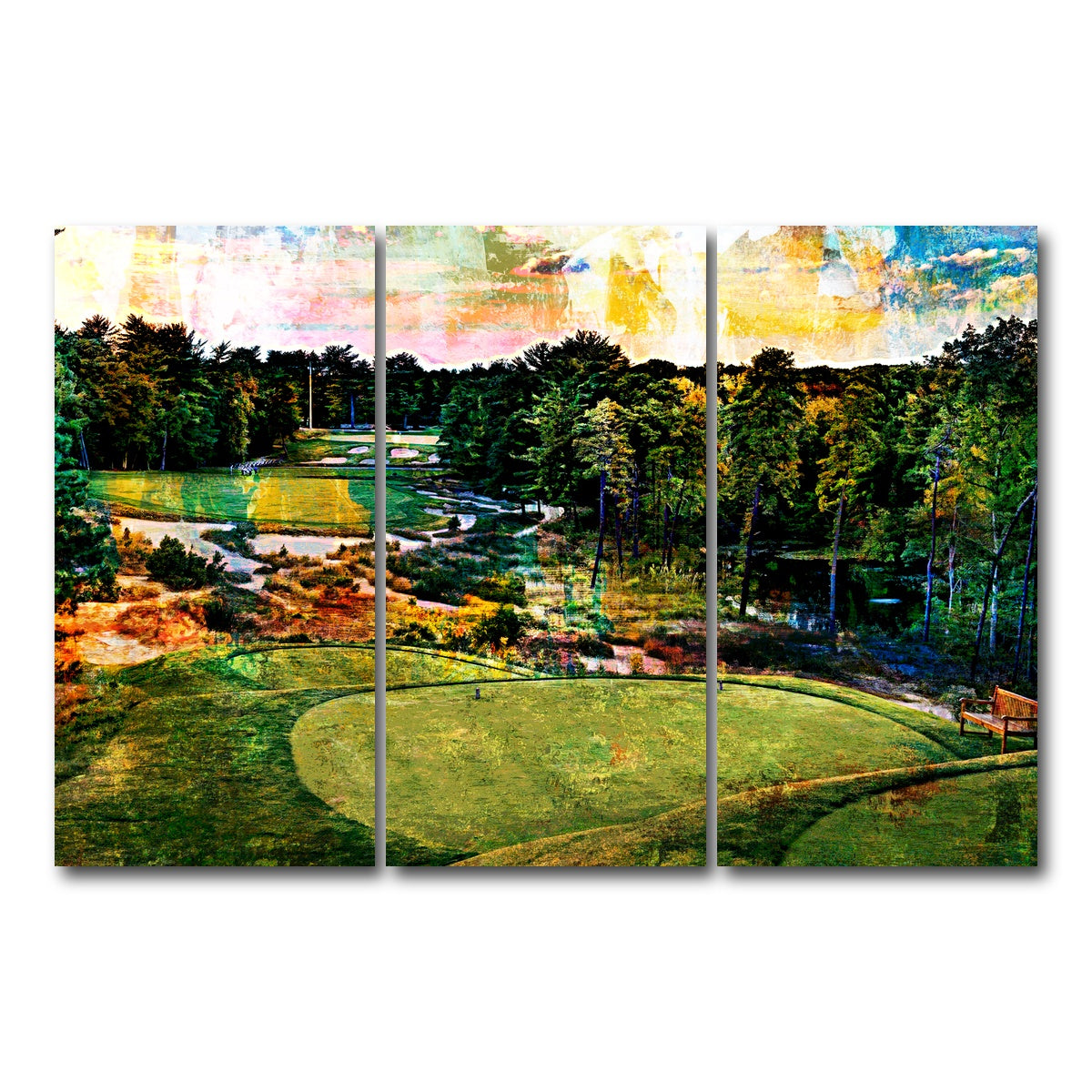 AUTO-MOCKUP WHITE | Pine Valley | 3 Piece | Gallery Wrap Canvas | group=12x24