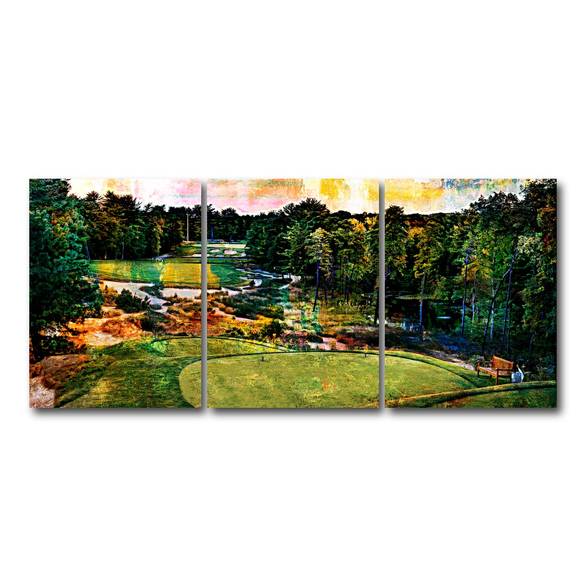 AUTO-MOCKUP WHITE | Pine Valley | 3 Piece | Gallery Wrap Canvas | group=18x24