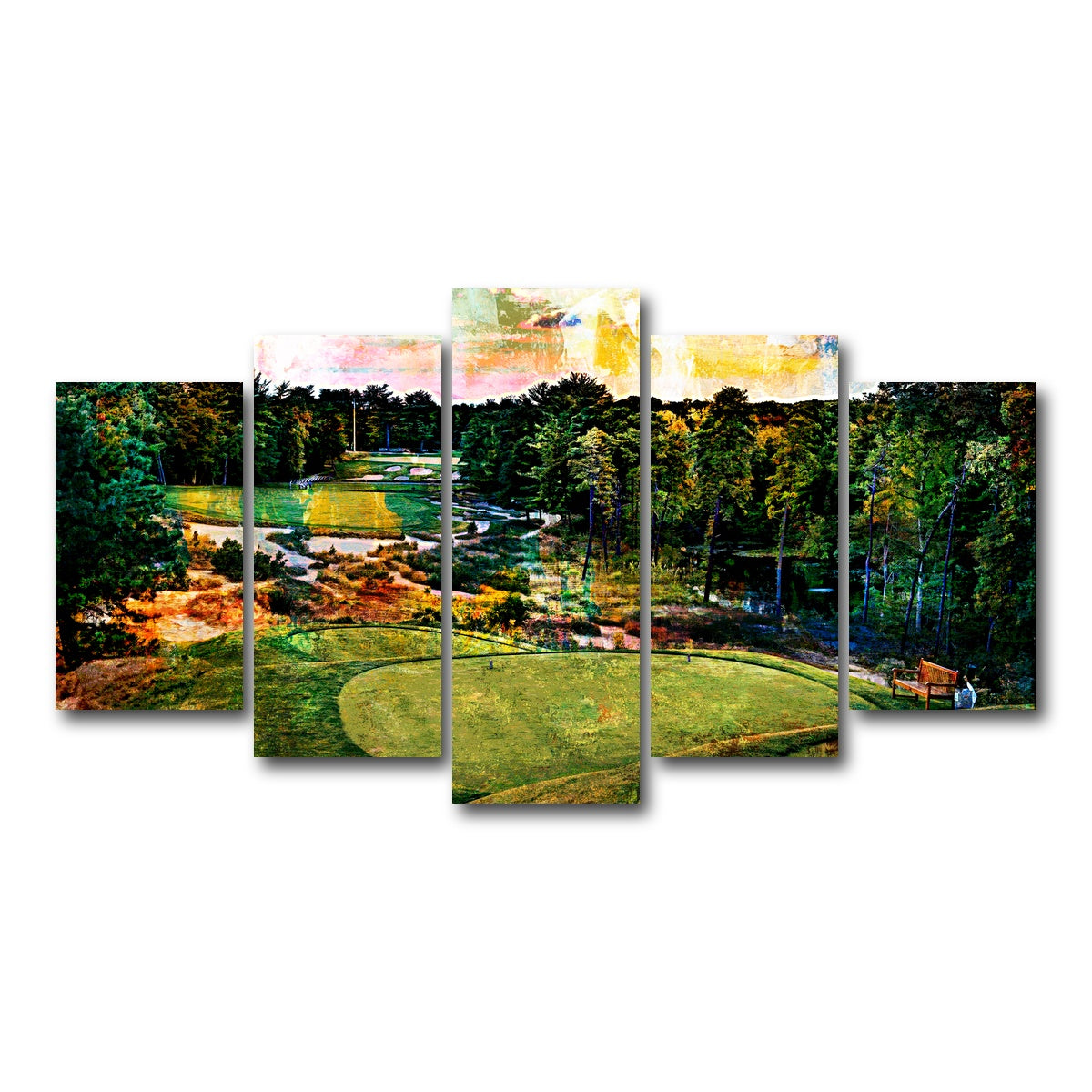AUTO-MOCKUP WHITE | Pine Valley | 5 Piece | Gallery Wrap Canvas | group=5_normal