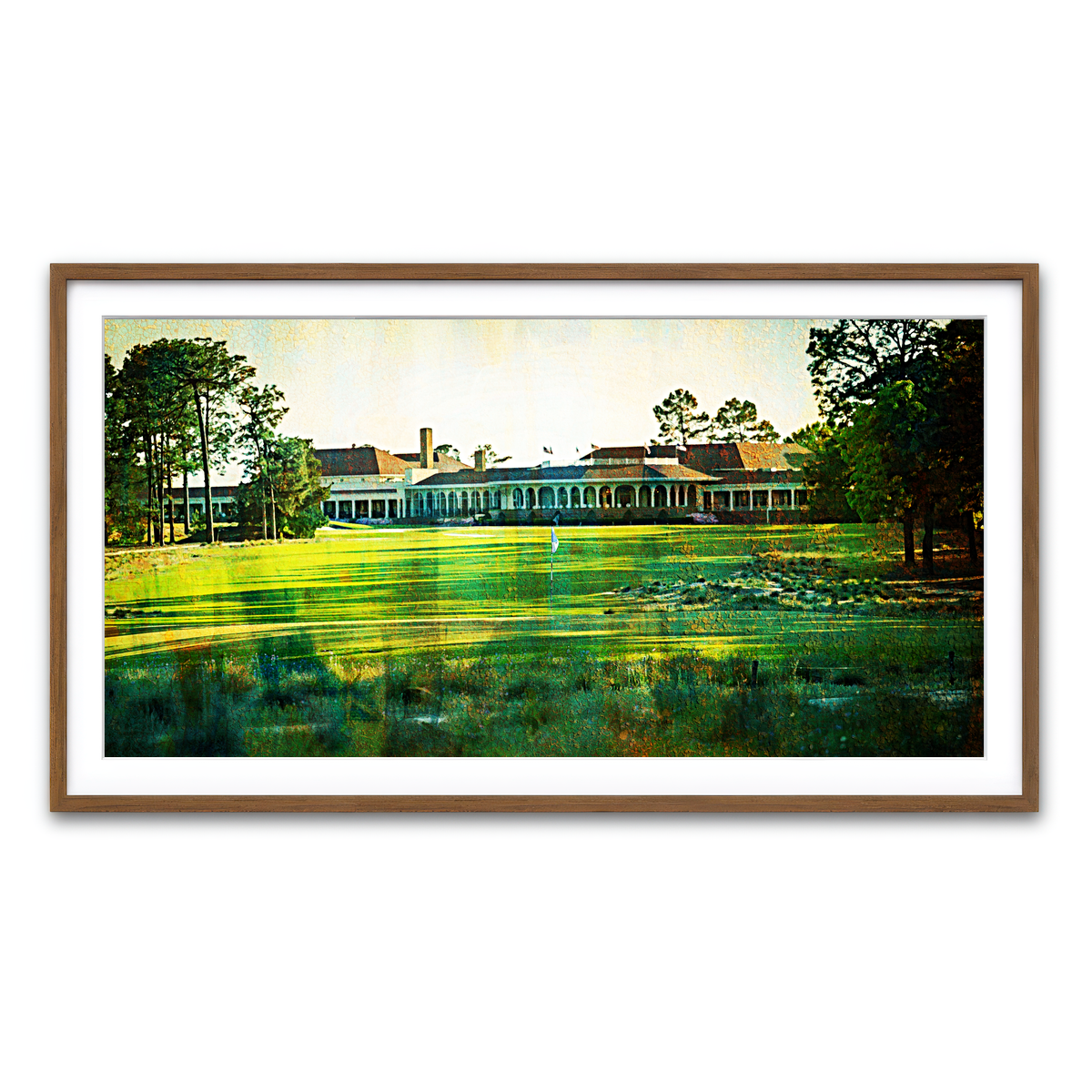 Framed Print 2x1 Walnut