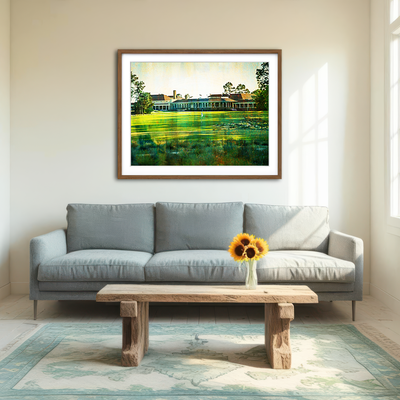 AUTO-MOCKUP ROOM | Pinehurst No. 2 Wall Art