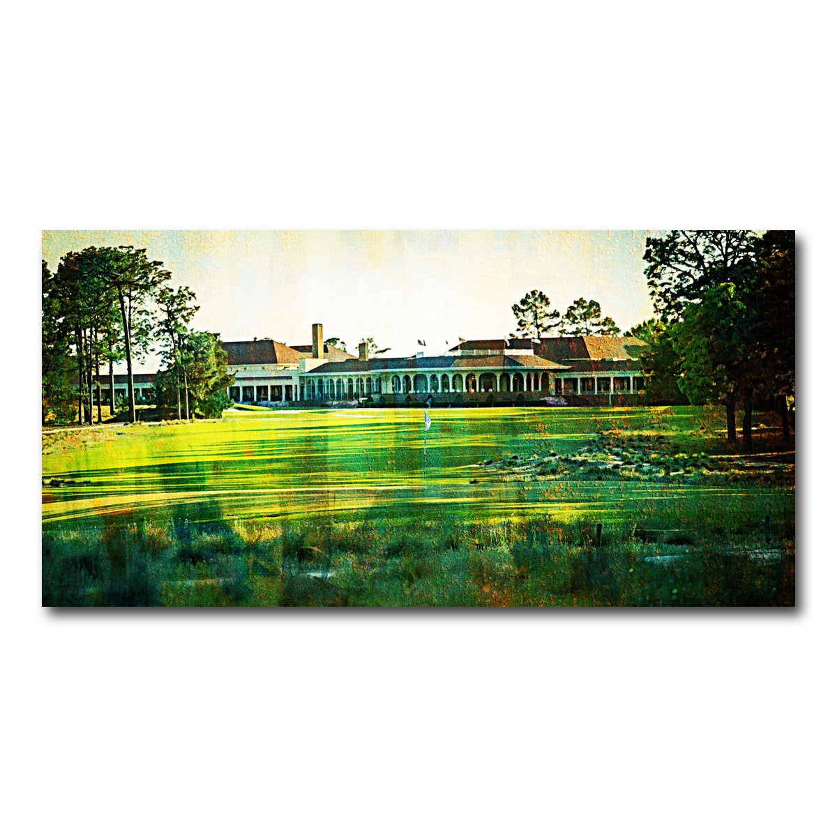 AUTO-MOCKUP WHITE | Pinehurst No. 2 | 1 Piece | Gallery Wrap Canvas | group=2x1
