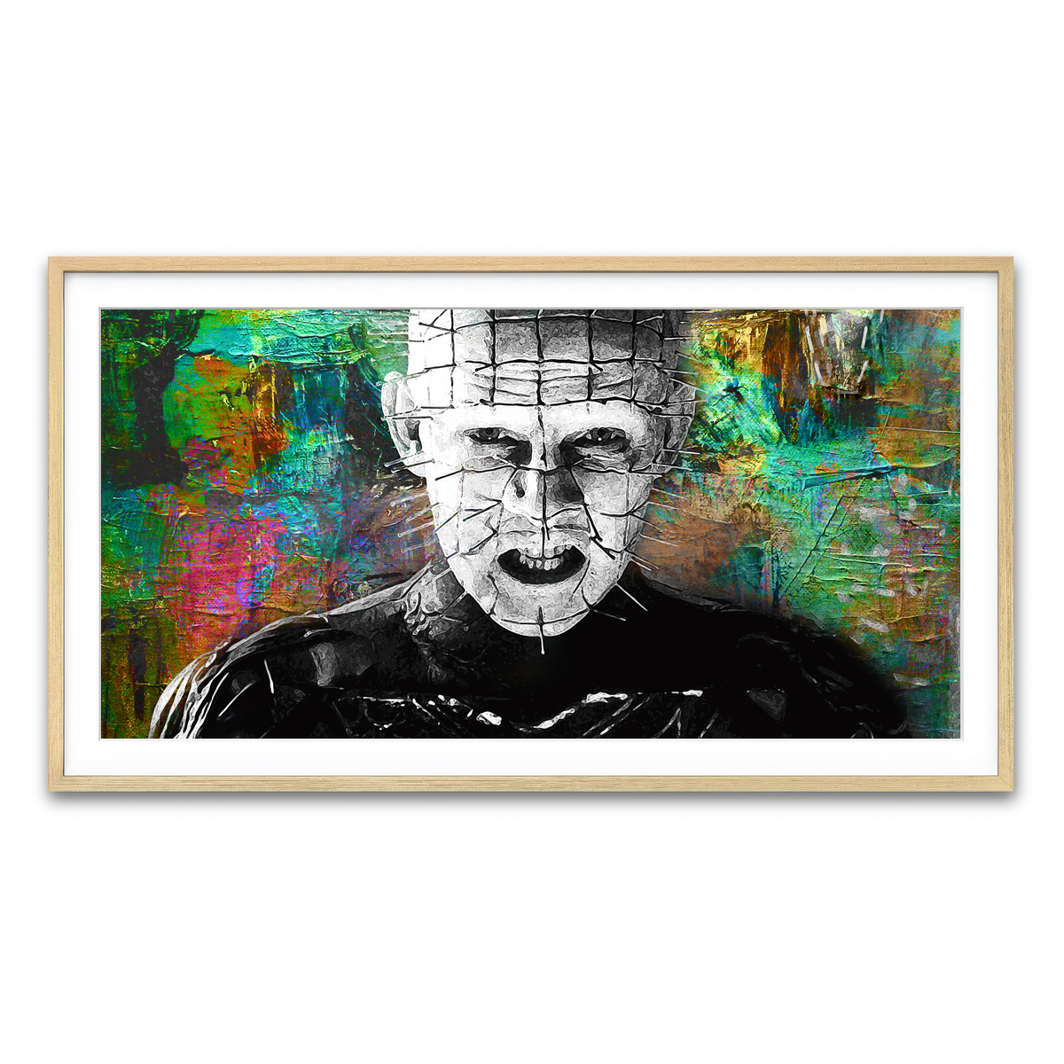 Framed Print 2x1 Natural