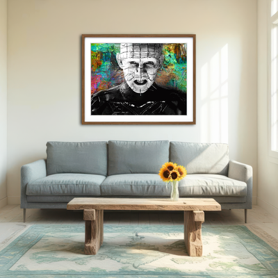 AUTO-MOCKUP ROOM | Pinhead Wall Art