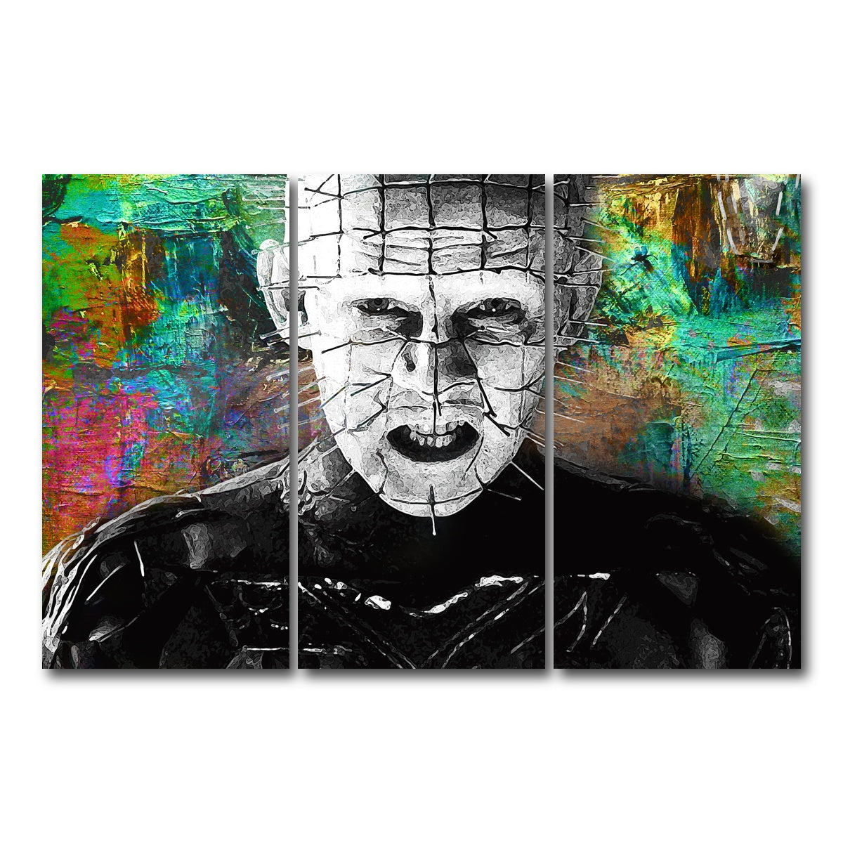 AUTO-MOCKUP WHITE | Pinhead | 3 Piece | Gallery Wrap Canvas | group=12x24