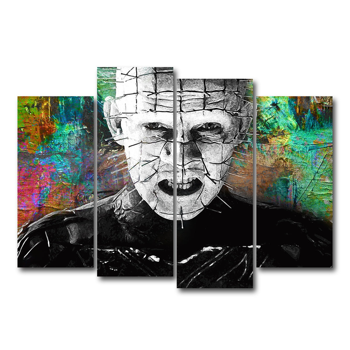 AUTO-MOCKUP WHITE | Pinhead | 4 Piece | Gallery Wrap Canvas | group=4_normal