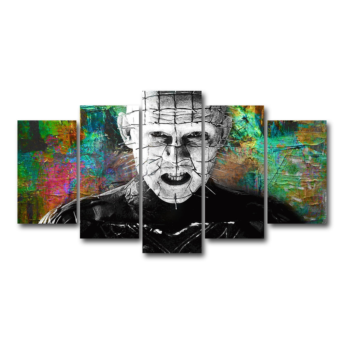 AUTO-MOCKUP WHITE | Pinhead | 5 Piece | Gallery Wrap Canvas | group=5_normal