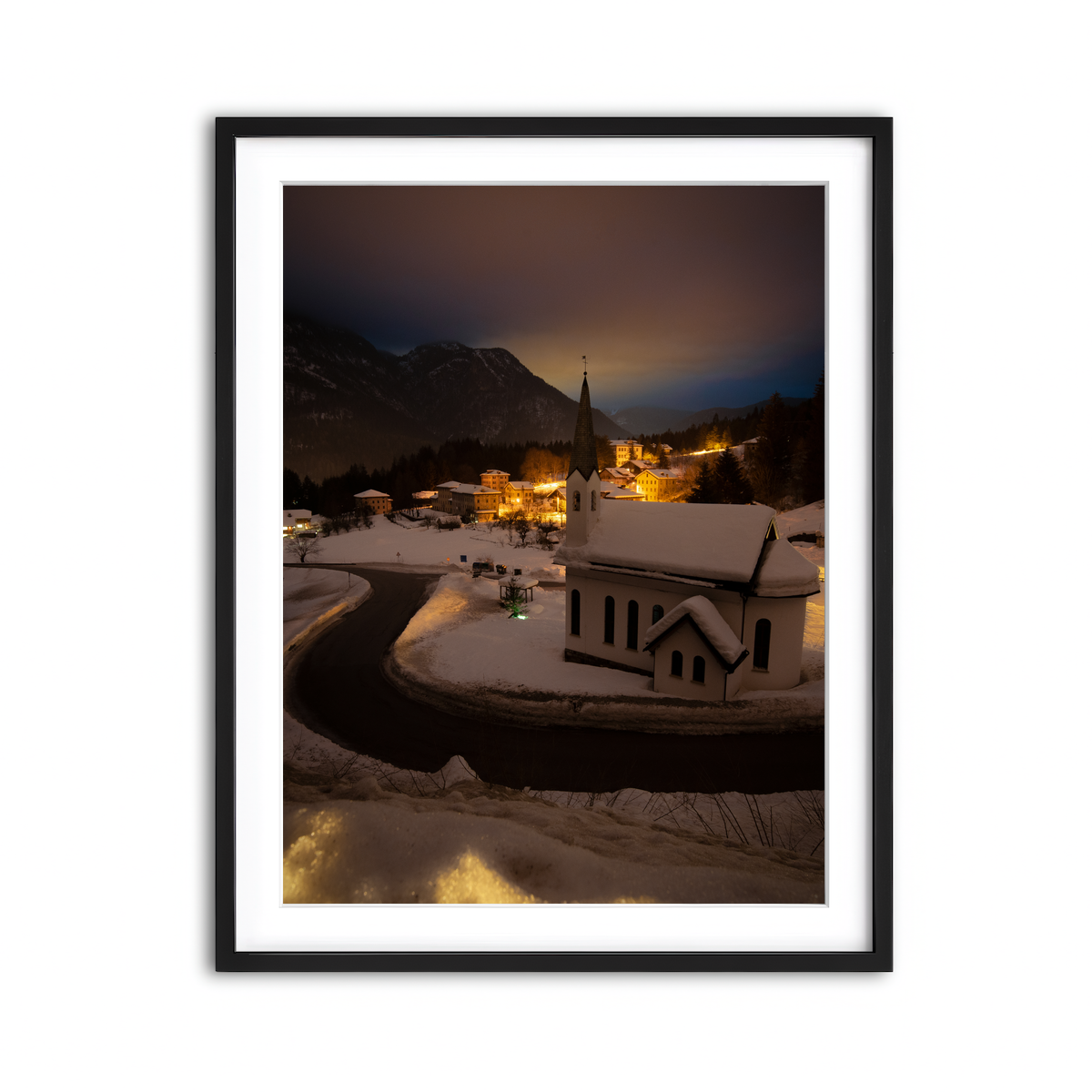 Framed Print 3x4 Black