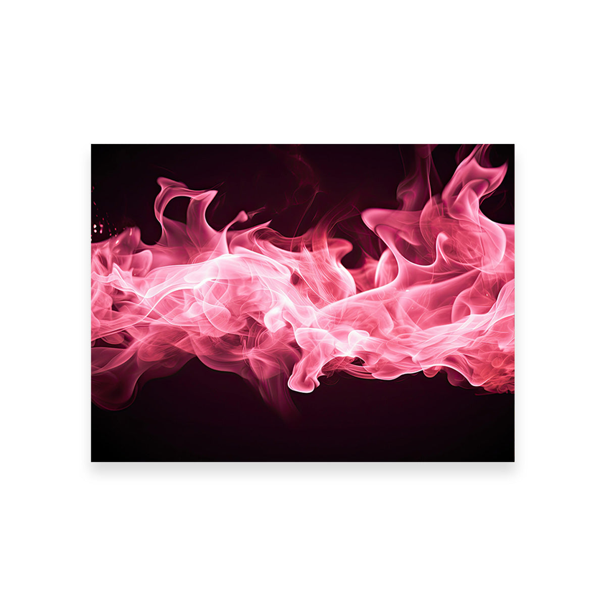 Pink Fire Wall Art