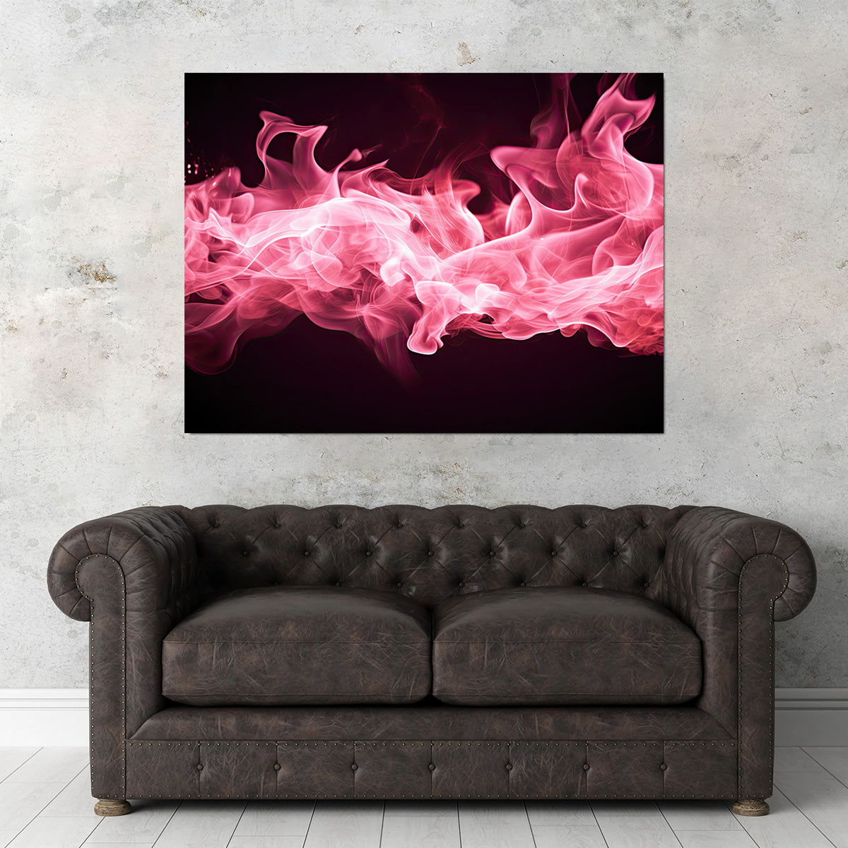 Pink Fire Wall Art