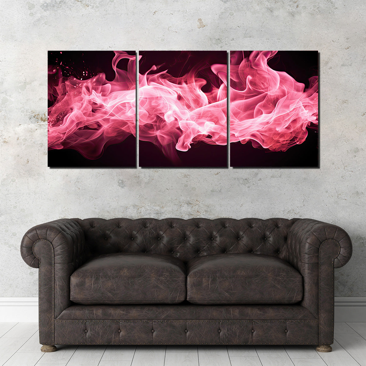 Pink Fire Wall Art