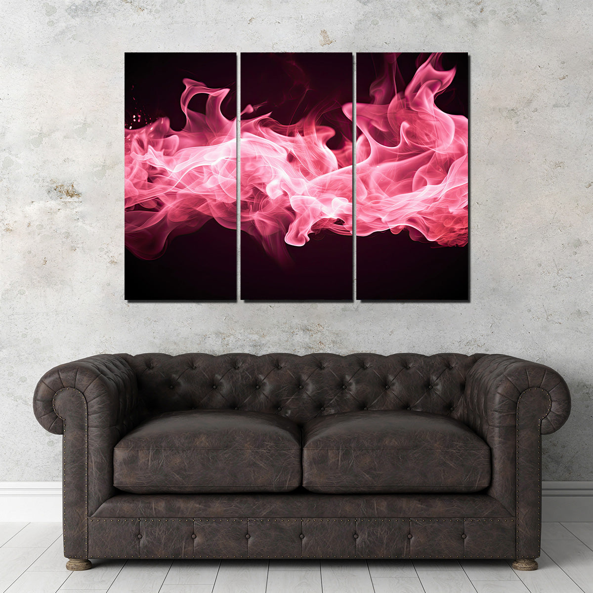 Pink Fire Wall Art