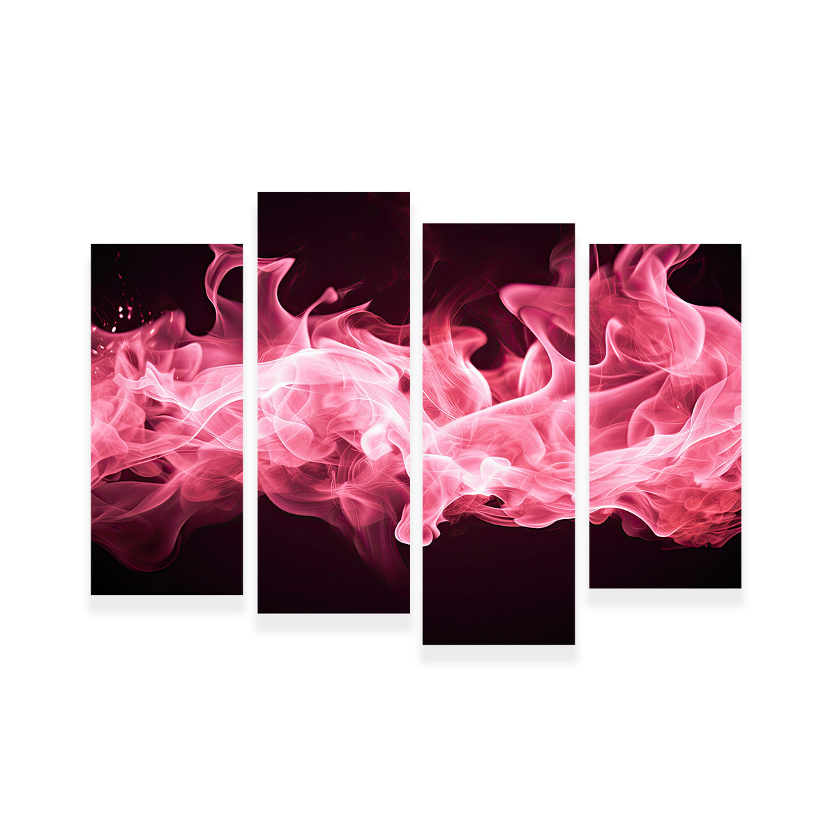 Pink Fire Wall Art