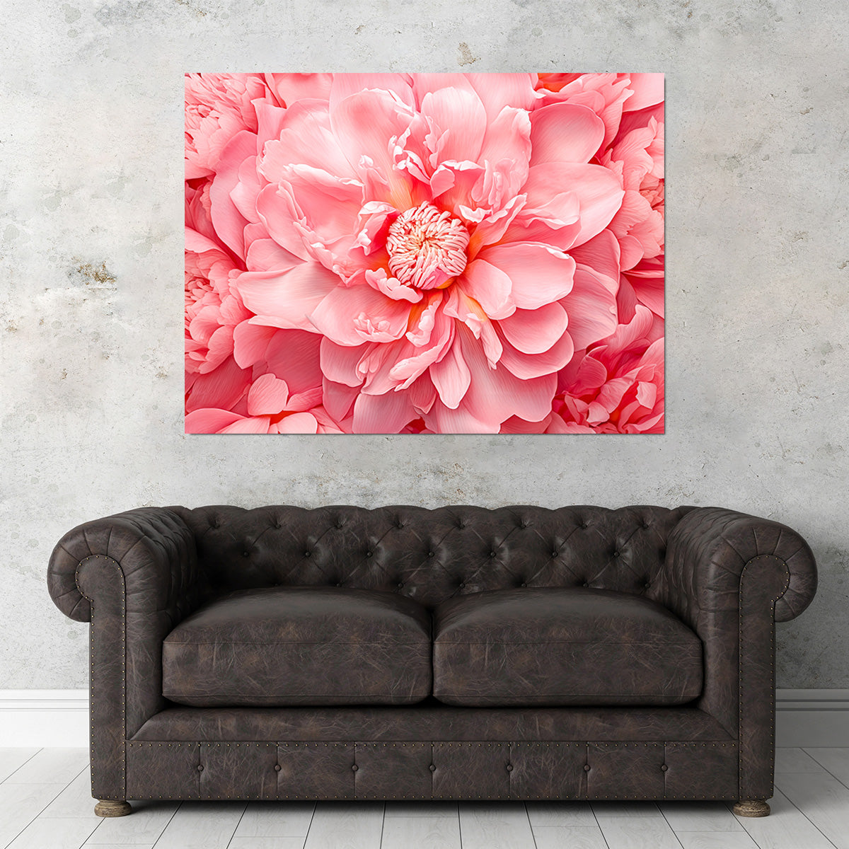 Pink Flower Wall Art