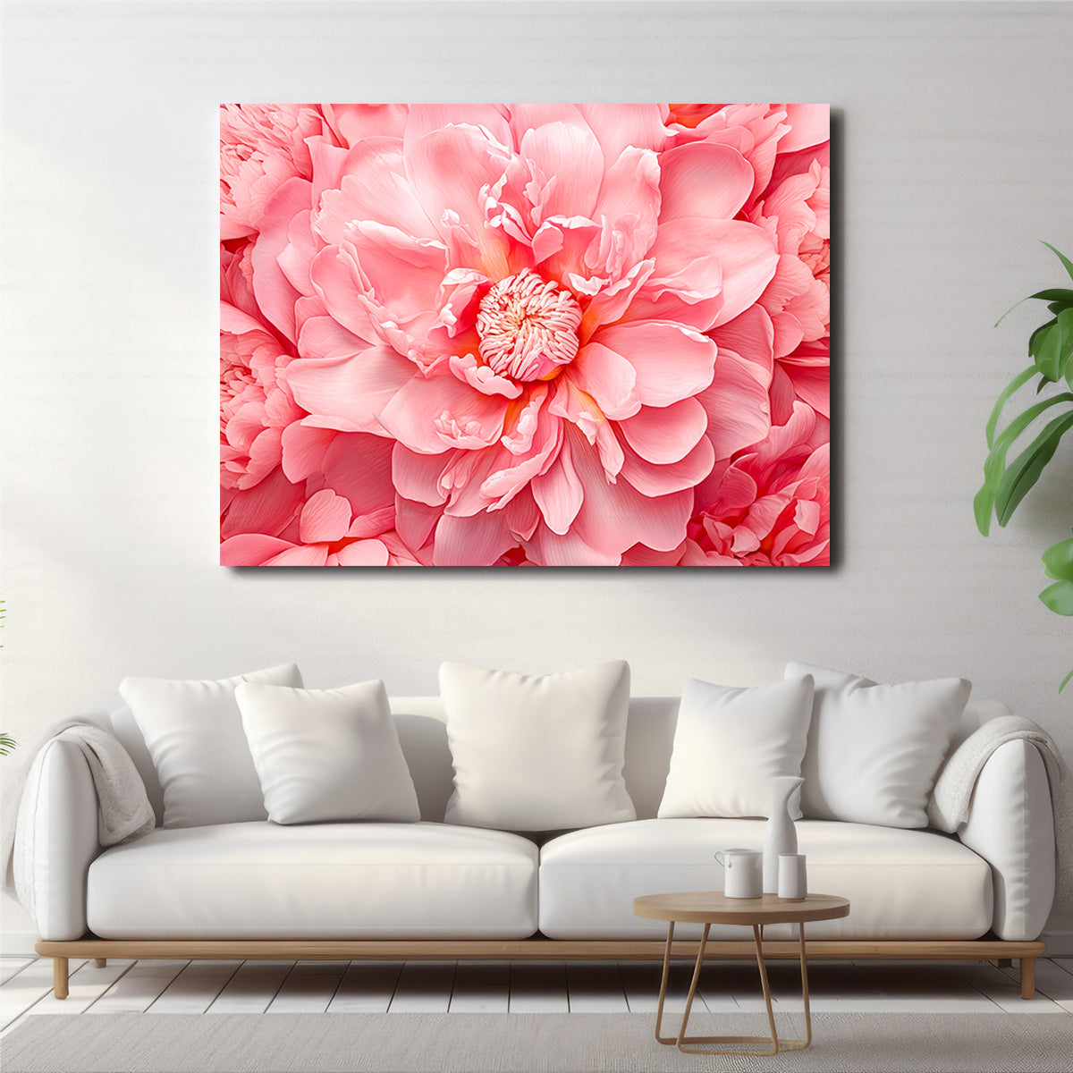 Pink Flower Wall Art