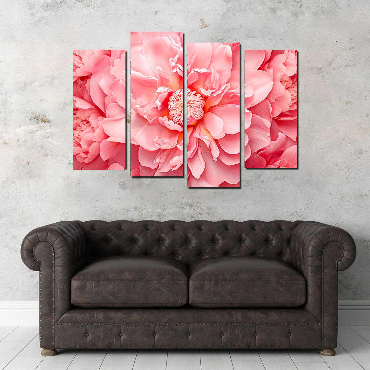 Pink Flower Wall Art