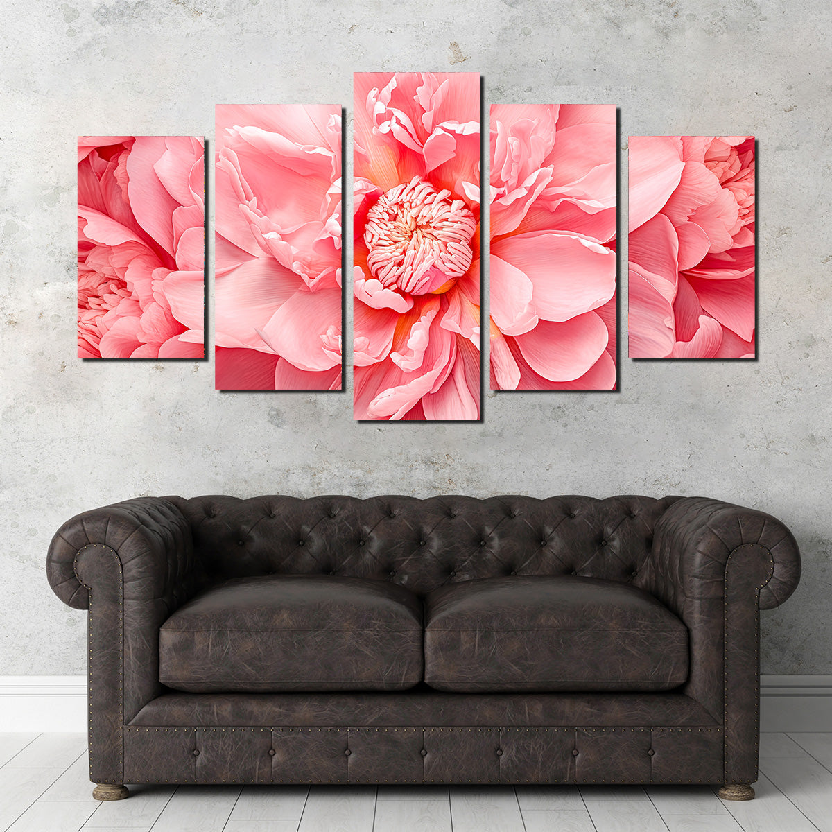 Pink Flower Wall Art