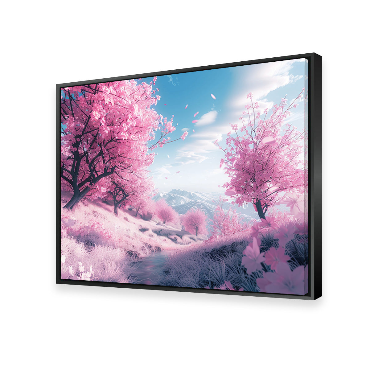 Pink Forest Wall Art