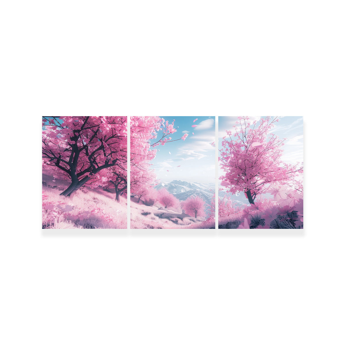 Pink Forest Wall Art