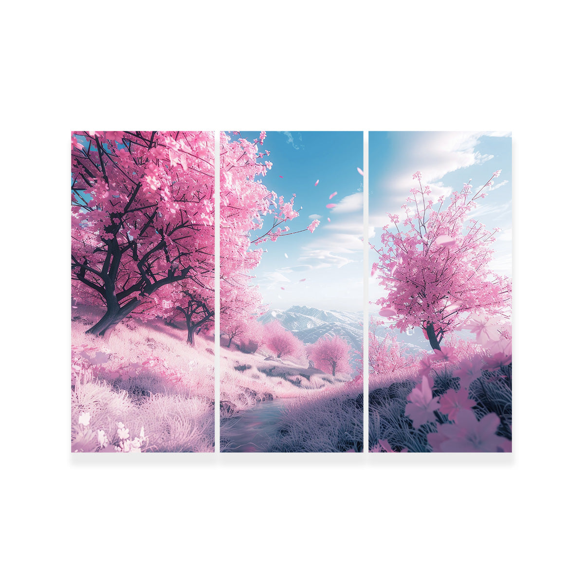 Pink Forest Wall Art