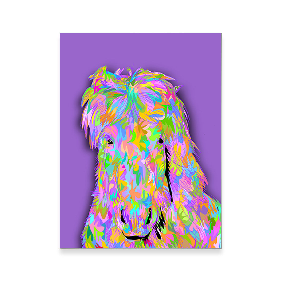 Pink Horsey Wall Art