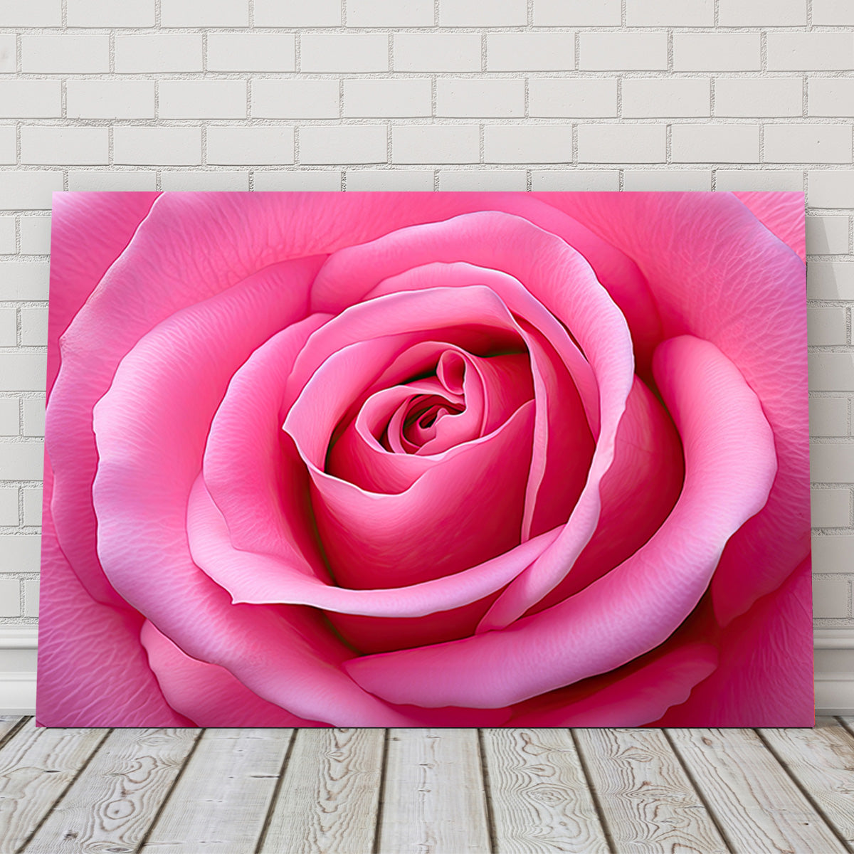 Pink Rose Wall Art