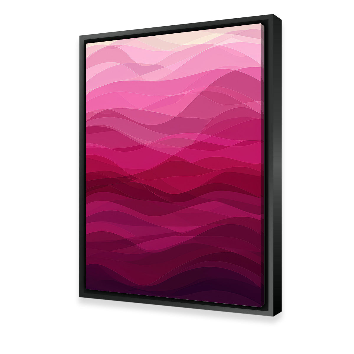 Pink Waves Wall Art