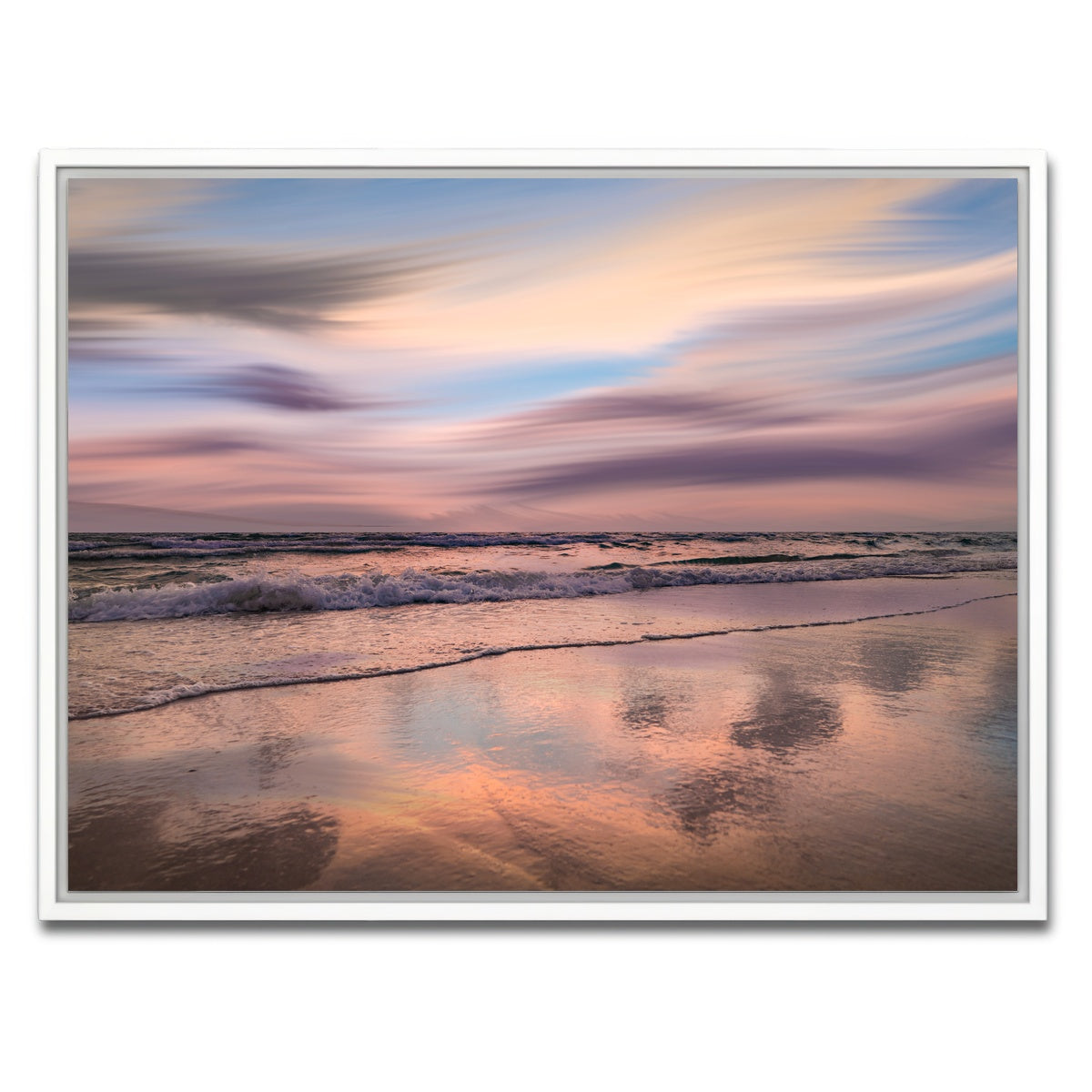 AUTO-MOCKUP WHITE | Pink Beauty | 1 Piece | White Framed Canvas | group=4x3
