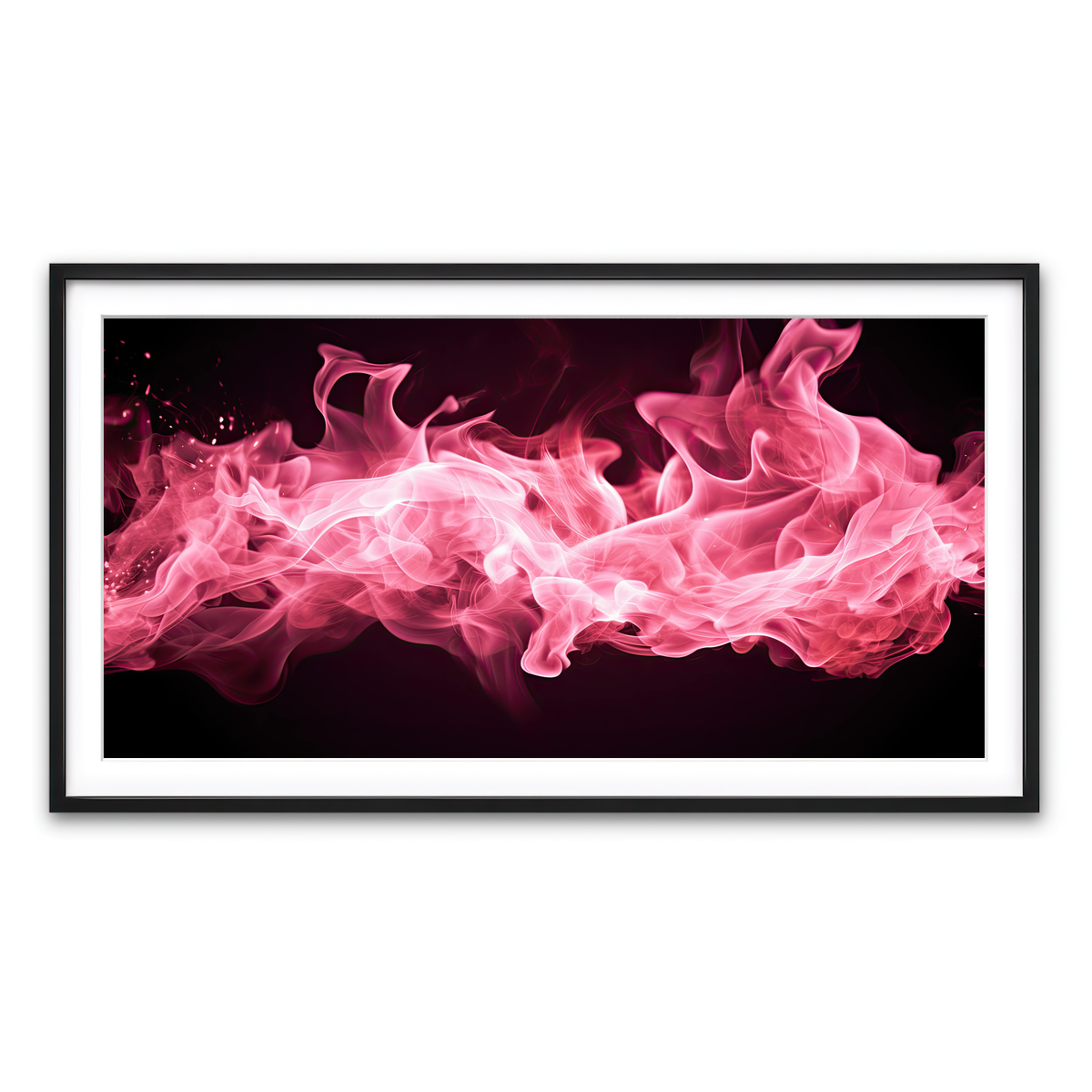 Framed Print 2x1 Black