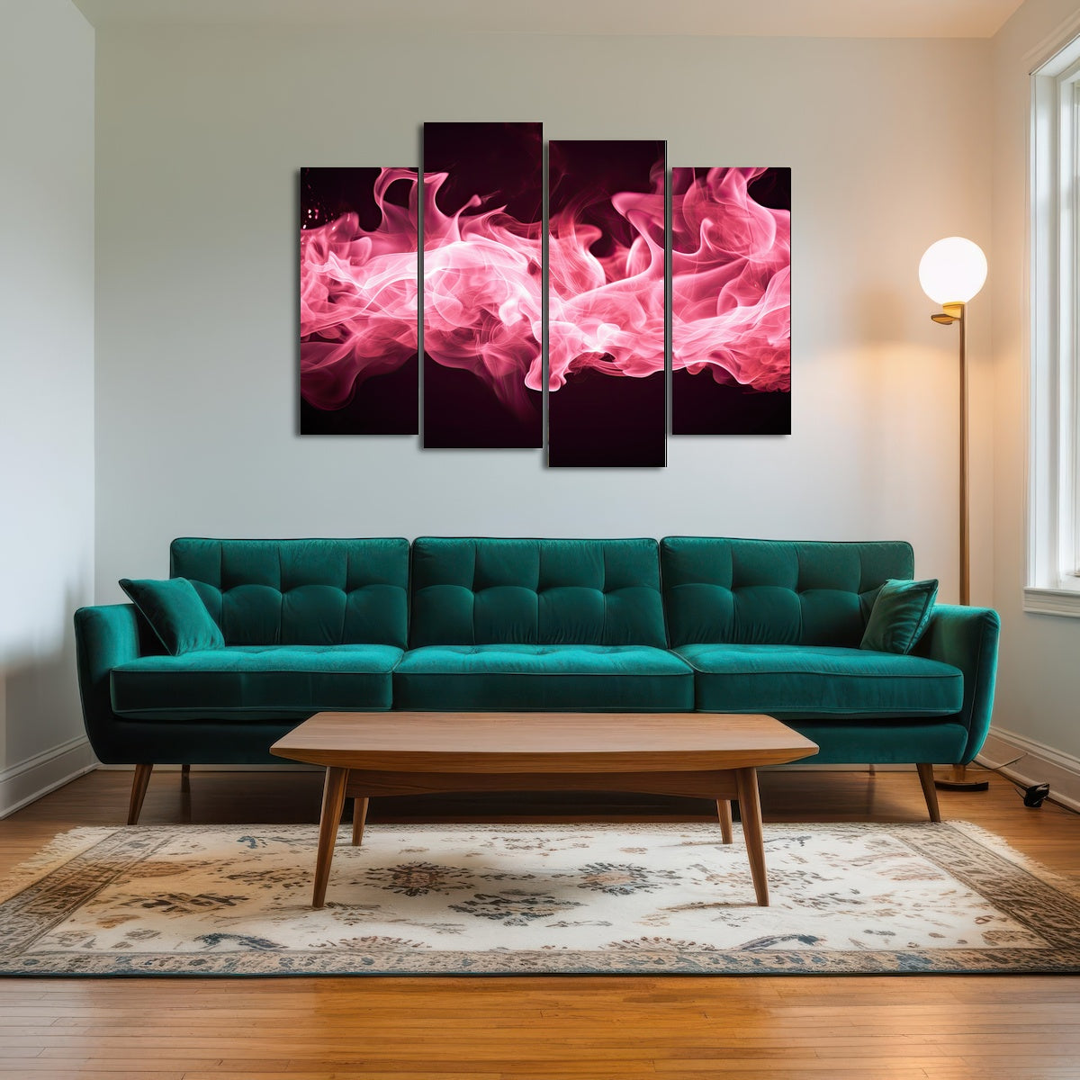 AUTO-MOCKUP ROOM | Pink Fire