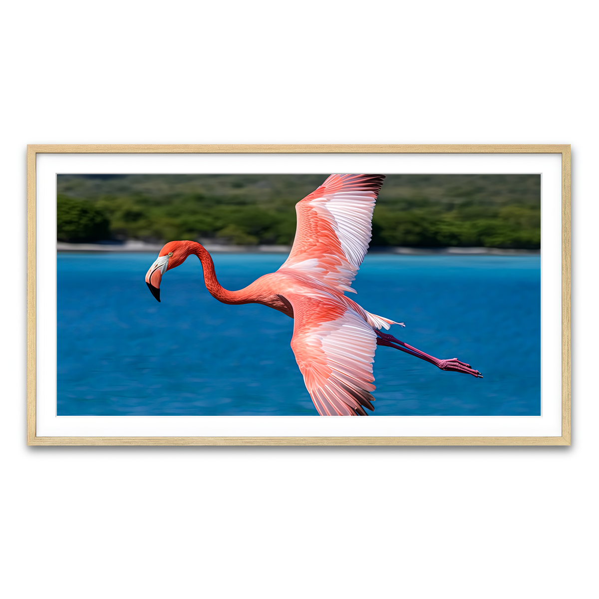 Framed Print 2x1 Natural