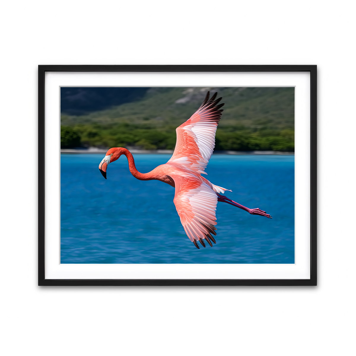 Framed Print 4x3 Black