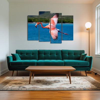 AUTO-MOCKUP ROOM | Pink Flamingo Flying