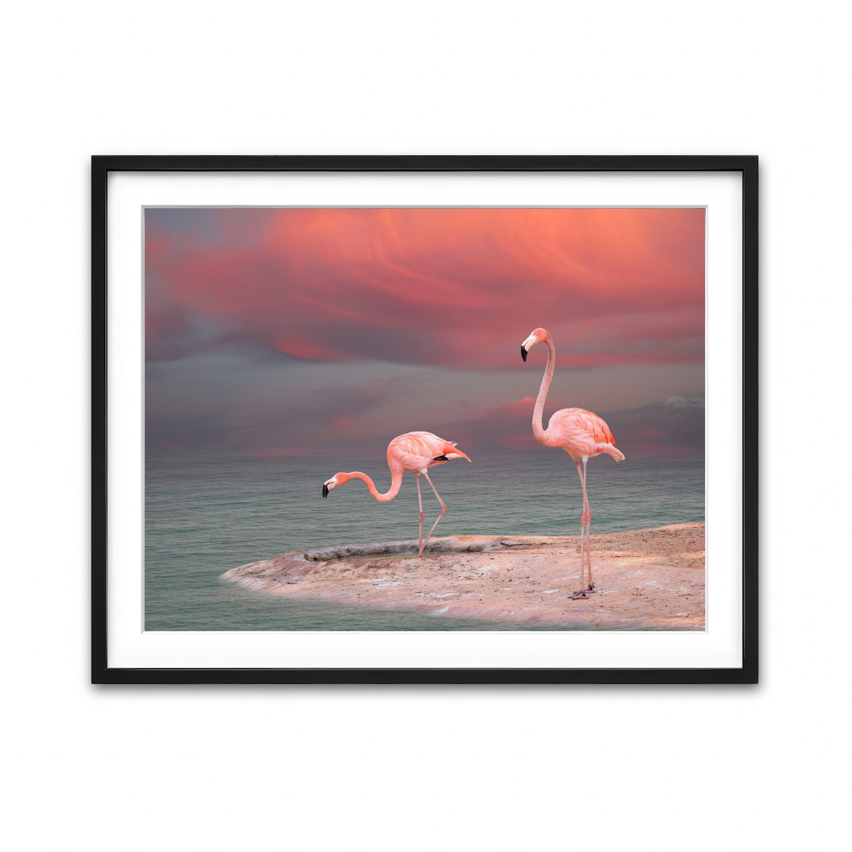 Framed Print 4x3 Black