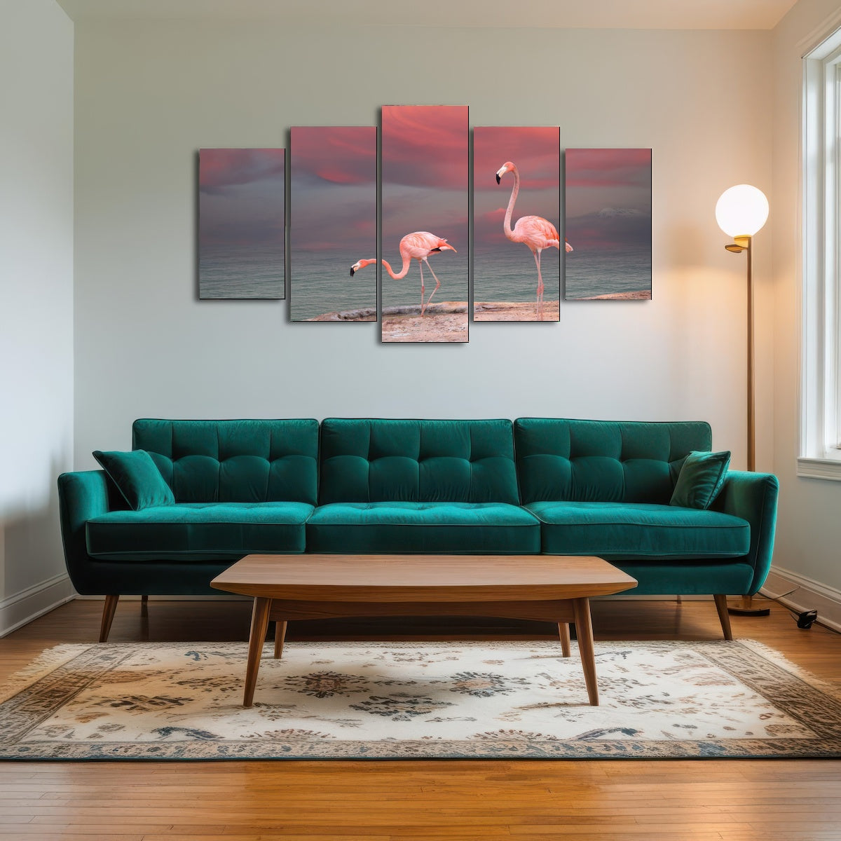 AUTO-MOCKUP ROOM | Pink Flamingo's on the Coast