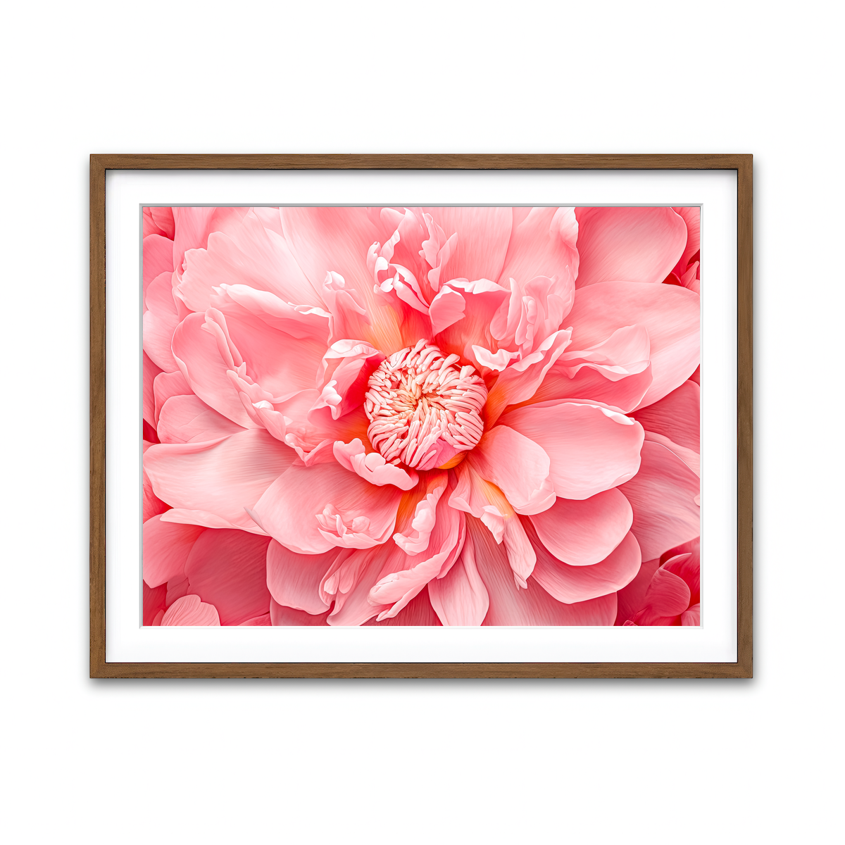 Framed Print 4x3 Walnut