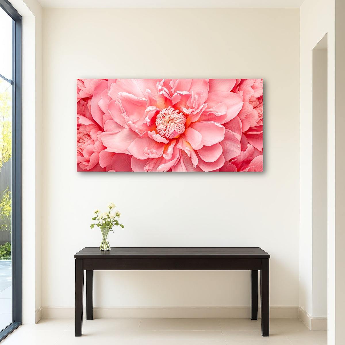 AUTO-MOCKUP ROOM | Pink Flower