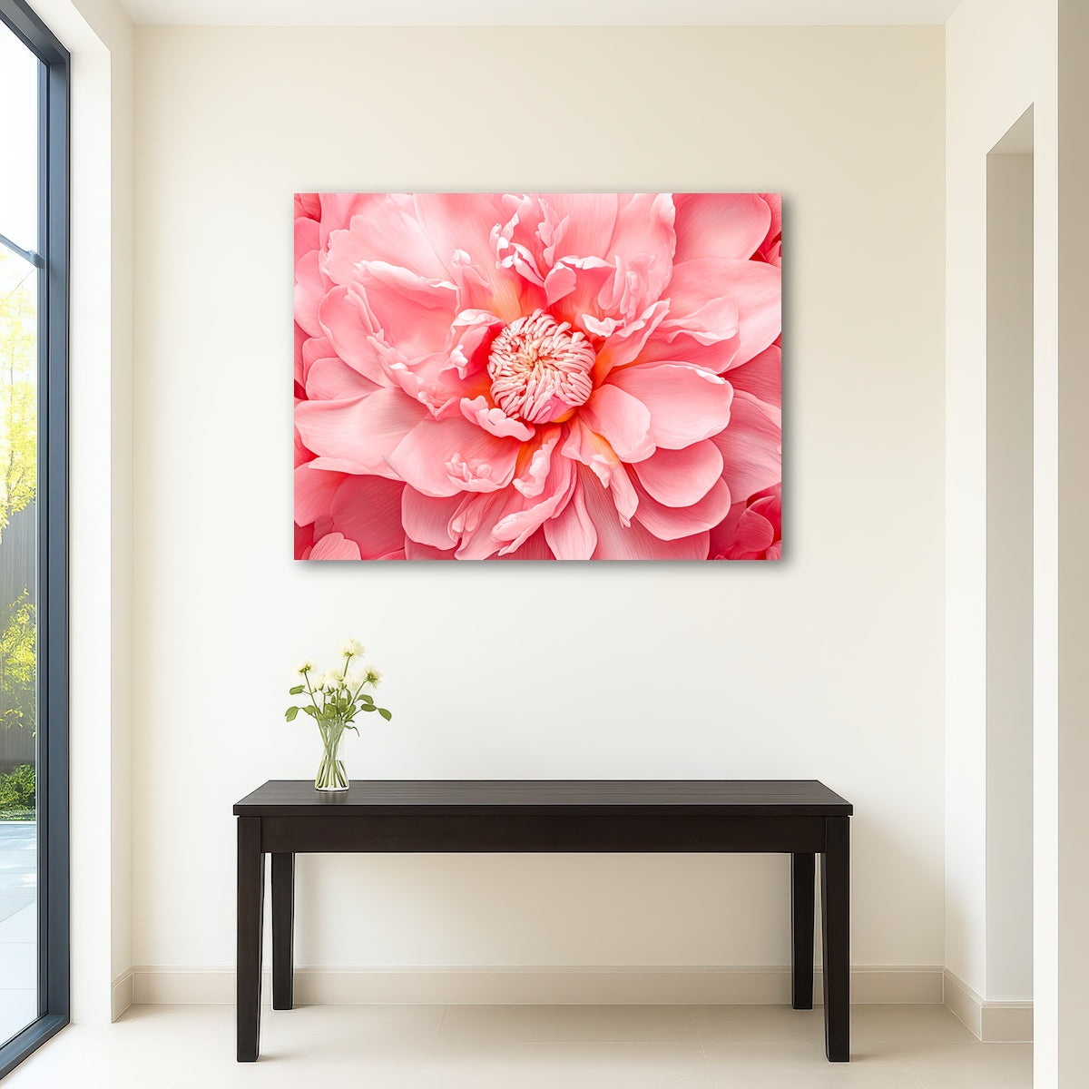 AUTO-MOCKUP ROOM | Pink Flower