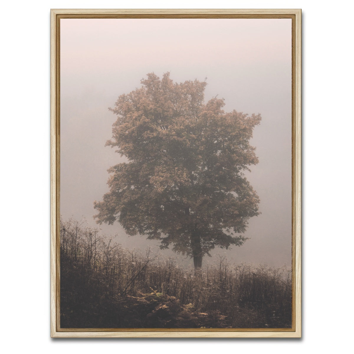 AUTO-MOCKUP WHITE | Pink Haze | 1 Piece | Natural Framed Canvas | group=3x4