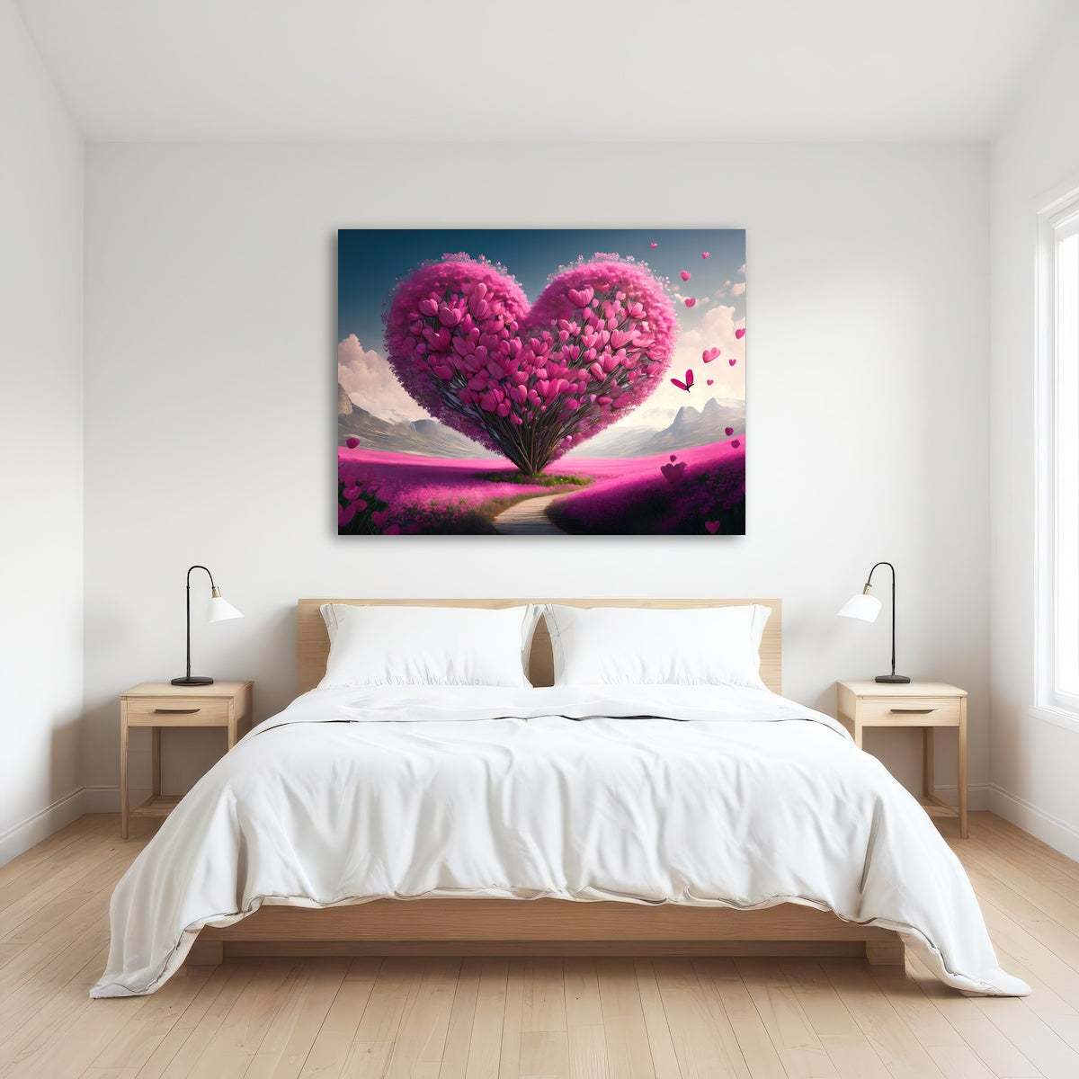 AUTO-MOCKUP ROOM | Pink Heart