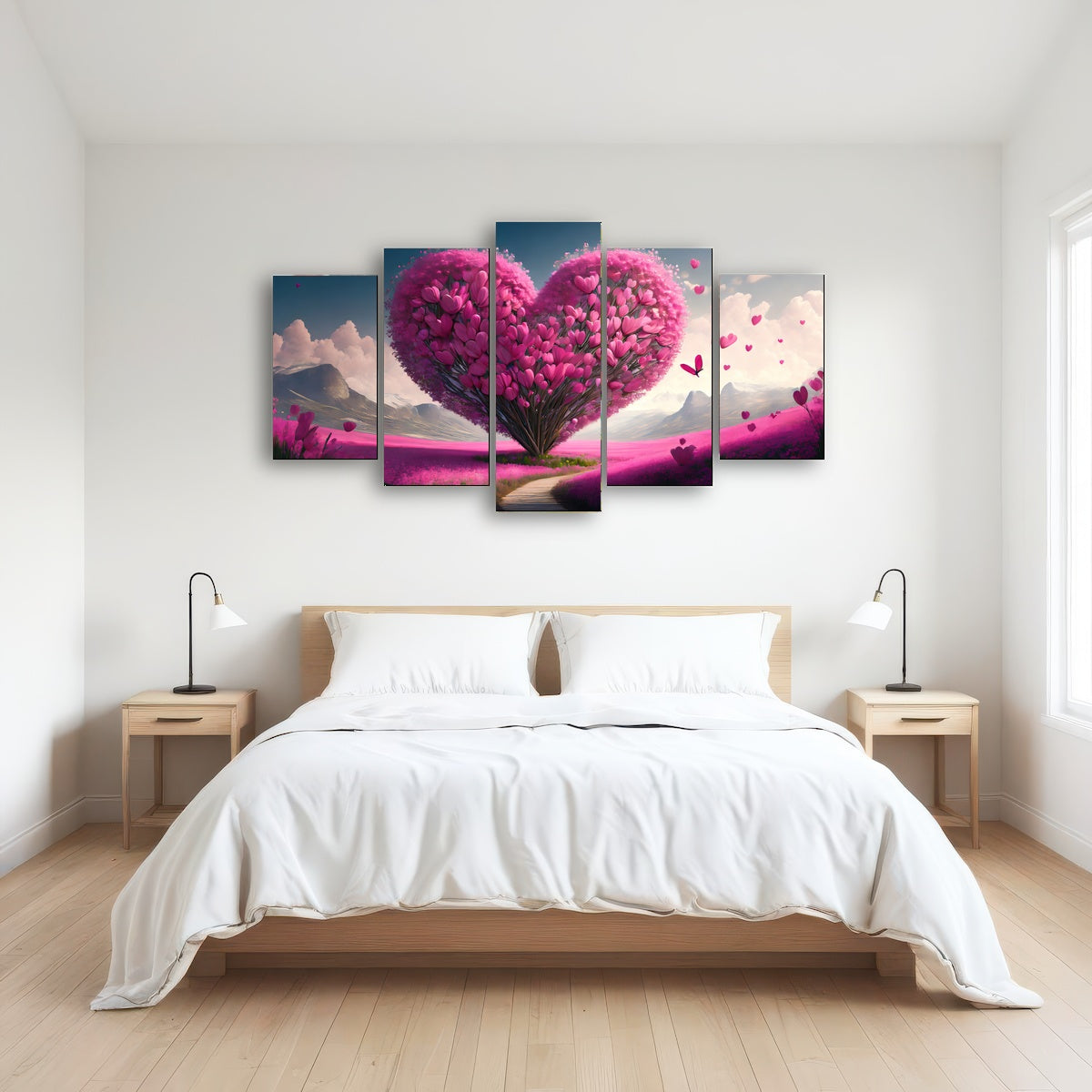 AUTO-MOCKUP ROOM | Pink Heart